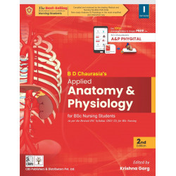 BD CHAURASIA APPLIED ANATOMY AND PHYSIOLOGY FOR BSC NURSING STUDENTS AS PER REVISED INC SYLLABUS 2021-22 (1 SEMESTER) 2ED (P…