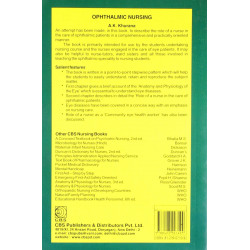 OPHTHALMIC NURSING (PB 2023) book by KHURANA A. K - Additional Image 3