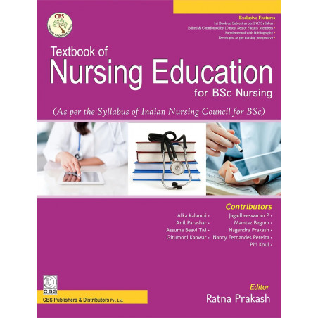 TEXTBOOK OF NURSING EDUCATION FOR BSC NURSING (PB 2018) book by PRAKASH R