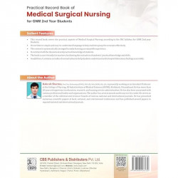 Practical Record Book of Medical Surgical Nursing for GNM 2nd Year Students; 2/e ( PB 2026 ) book by Rakesh Sharma - Additional
