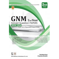GNM 2nd Year Solved Question Papers 2024-2014 book by Sandeep Kaur, Priyanka Randhir
