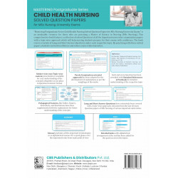 Mastering Postgraduate Series Child Health Nursing Solved Question Papers for MSc Nursing Students - 2024 book by Sanjna Kum… -