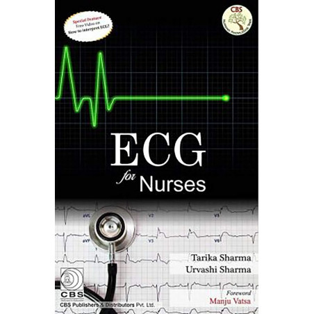 ECG FOR NURSES (PB 2021) book by SHARMA T