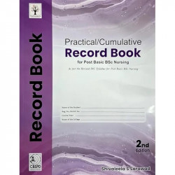 PRACTICAL RECORD CUMULATIVE RECORD BOOK FOR POST BASIC BSC NURSING 2ED (PB 2026) book by SHIVALEELA S SARAWAD - Back Cover