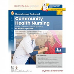 Comprehensive Textbook of Community Health Nursing for BSc Nursing Students, 2nd ed (PB 2026) book by Shyamala D Manivannan - Ba