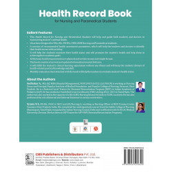 Health Record Book for Nursing and Paramedical Students - 2024 book by SUDHAKAR A. - Additional Image 3