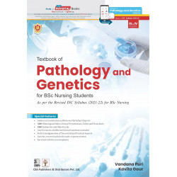 Textbook Of Pathology And Genetics For Bsc Nursing Students (Pb 2025) book by Dr Vandana Puri, Dr Kavita Gaur