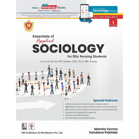 ESSENTIALS OF APPLIED SOCIOLOGY FOR BSC NURSING STUDENTS (PB 2025) book by VERMA M.