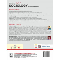 ESSENTIALS OF APPLIED SOCIOLOGY FOR BSC NURSING STUDENTS (PB 2025) book by VERMA M. - Additional Image 3