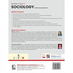 ESSENTIALS OF APPLIED SOCIOLOGY FOR BSC NURSING STUDENTS (PB 2025) book by VERMA M. - Additional Image 4