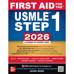 First Aid for the USMLE Step 1 2026 book by Tao Le, Vikas Bhushan