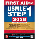 First Aid for the USMLE Step 1 2026 book by Tao Le, Vikas Bhushan - Back Cover