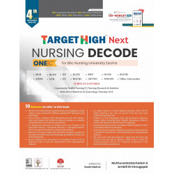 TARGET HIGH NEXT Nursing Decode Fourth Year - 2025 book by Dr Muthuvenkatachalam S, Ambili M Venugopal