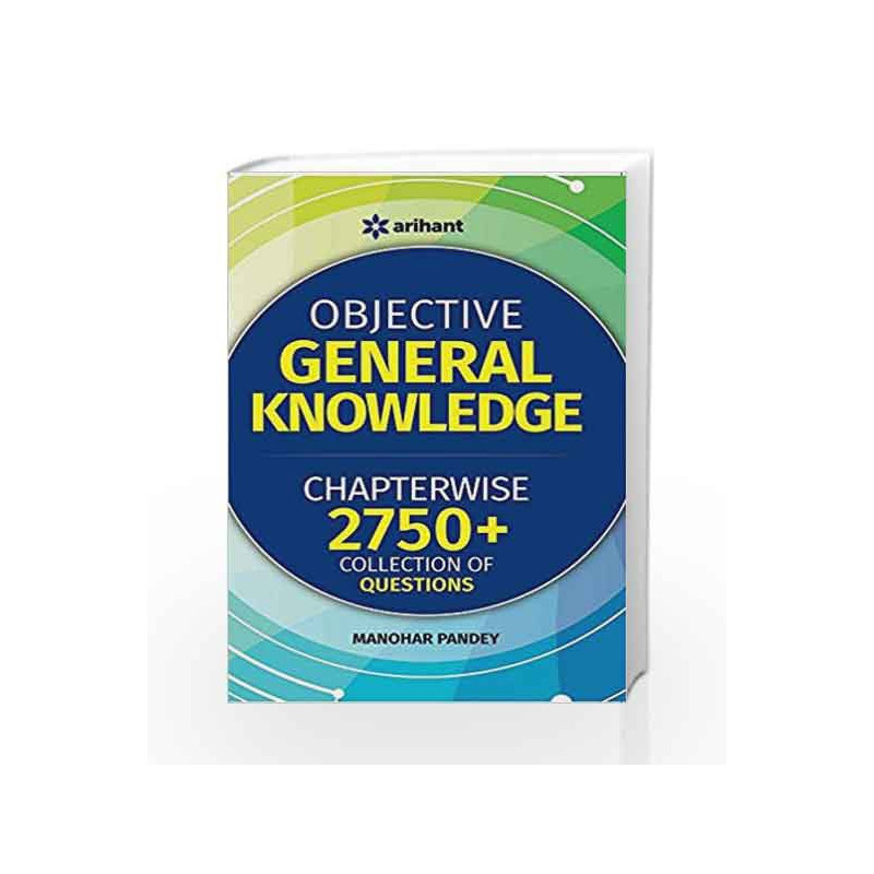 Objective General Knowledge Chapter-Wise Collection of 2750+Q by ANDERSON Book-9789350944127