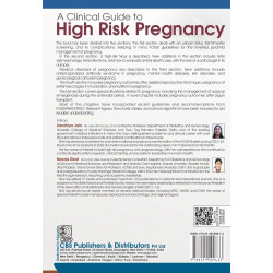 A Clinical Guide to High Risk Pregnancy (HB 2026) ISBN - 9788199209633 book by Sandhya Jain, Neerja Goel - Additional Image 4