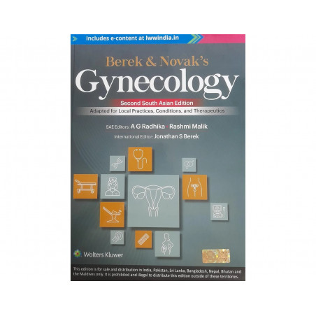 BEREK AND NOVAKS GYNECOLOGY ADAPTED FOR LOCAL PRACTICES CONDITIONS AND THERAPEUTICS WITH ACCESS CODE (SECOND SAE) (HB 2025)…