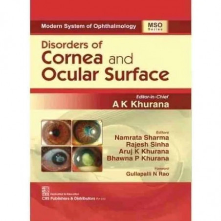 Disorders Of Cornea And Ocular Surface (Mso Series) (Hb 2020) (Modern System of Ophthalmology) book by ASHOK KUMAR KHURANA