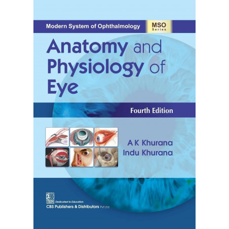 Anatomy And Physiology Of Eye 4Ed (Mso Series) (Hb 2024) (Modern System of Ophthalmology Anatomy and Physiology of Eye) book…
