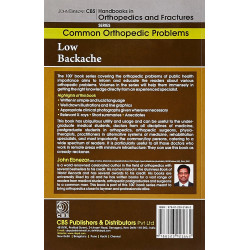 LOW BACKACHE (HANDBOOKS IN ORTHOPEDICS AND FRACTURES SERIES VOL 86 COMMON ORTHOPEDIC PROBLEMS (2012): Common Orthopedic Prob… -