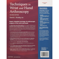 Techniques In Wrist And Hand Arthroscopy 2Ed (Hb 2017) book by David J. Slutsky MD FRCS - Additional Image 3