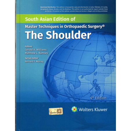 MASTER TECHNIQUES IN ORTHOPAEDIC SURGERY THE SHOULDER 4ED (SAE) (HB 2026) book by WILLIAMS G R