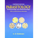 Parasitology Protozoology And Helminthology 13Ed (Hb 2025) book by CHATTERJEE KD - Back Cover