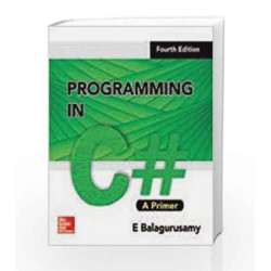 Programming in C# by MEG GREENE Book-9789351343189