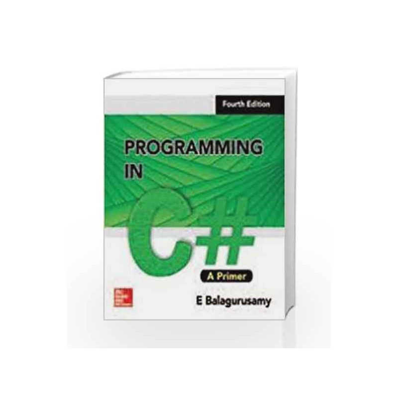 Programming in C# by MEG GREENE Book-9789351343189