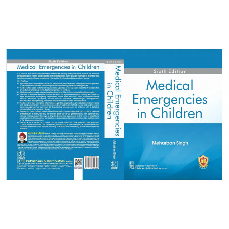 Medical Emergencies In Children 6Ed (Hb 2023) book by Meharban Singh