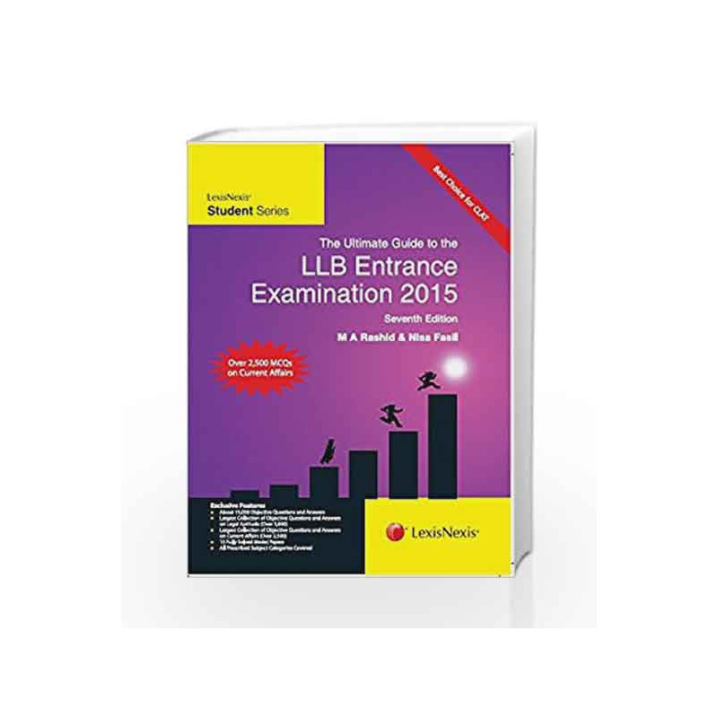 The Ultimate Guide to the Llb Entrance Examination 2015 by DICTIONARY Book-9789351433415