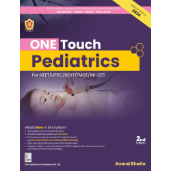 One Touch Pediatrics For Neet Upsc Next Fmge Nin-Cet 2Ed (Pb 2025) book by Anand Bhatia