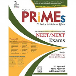 Primes Pg Review In Minimal Efforts Vol 2 Clinical Science 3Ed The Smart And Completely Different Approach To Crack Neet Nex… -