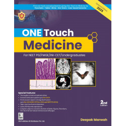 One Touch Medicine For Neet Pg/Fmge/ Ini-Cet/Undergraduates 2Ed (Pb 2025) book by Deepak Marwah