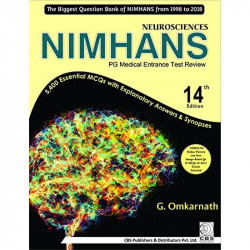 Neurosciences Nimhans Pg Medical Entrance Test Review 14Ed (Pb 2019) book by OMKARNATH G - Back Cover