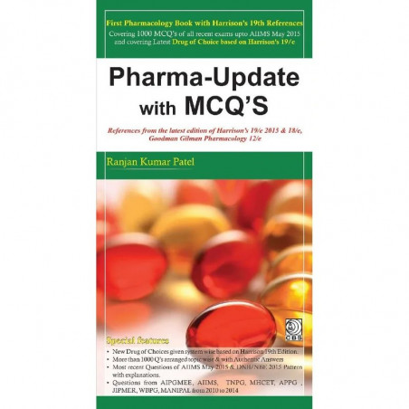 PHARMA UPDATE WITH MCQ'S (PB 2016) book by PATEL R.K