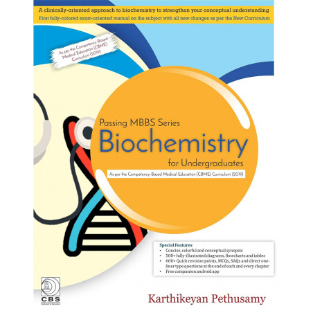 PASSING MBBS SERIES BIOCHEMISTRY FOR UNDERGRADUATES (PB 2020) book by KARTHIKEYAN PETHUSAMY