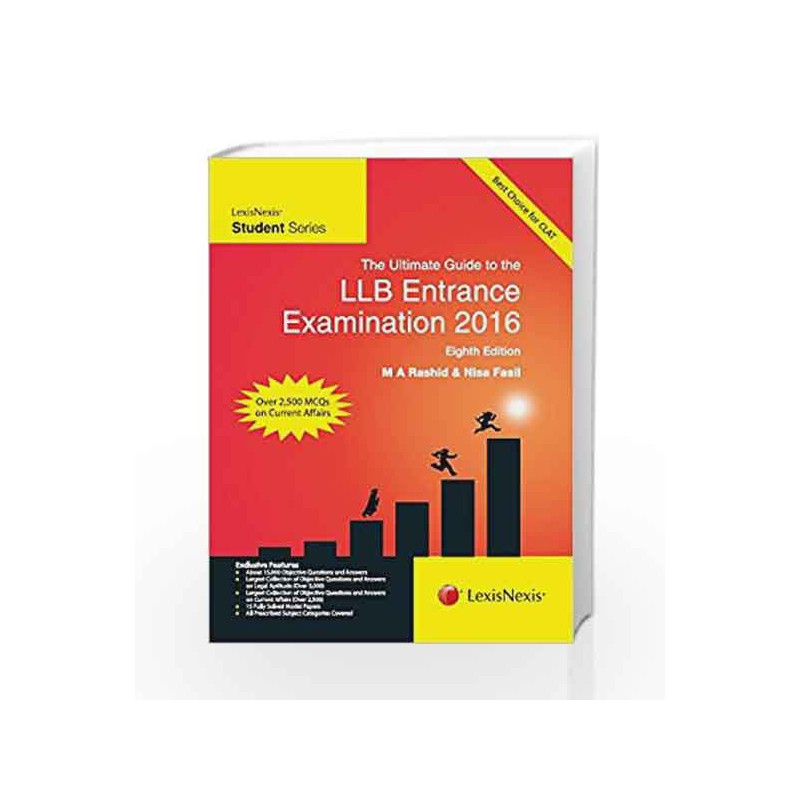 The Ultimate Guide To The Llb\nEntrance Examination 2016 by M.A. Rashid Book-9789351436799