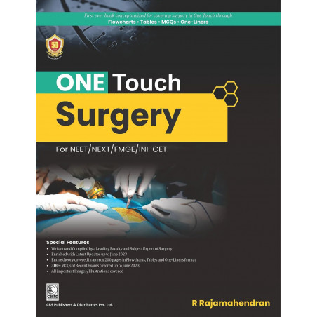 One Touch Surgery For NEET/NEXT/FMGE/INI-CET book by R Rajamahendran