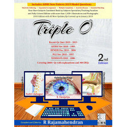 TRIPLE O ORTHOPEDICS OPHTHALMOLOGY OTORHINOLARYNGOLOGY 2ED (PB 2019) book by RAJAMAHENDRAN R
