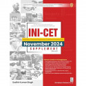 INI CET Nov 2024 Supplement (Recall) book by Dr Sudhir Kumar Singh - Back Cover