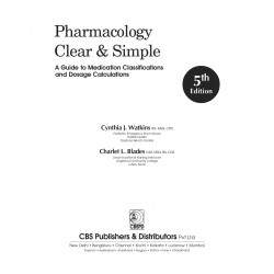 Pharmacology Clear & Simple, 5/e | A Guide to Medication Classifications and Dosage Calculations - 2026 (CBSPD Edition) book… -