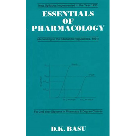 ESSENTIALS OF PHARMACOLOGY (PB 2020) book by DK BASU