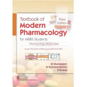 TEXTBOOK OF MODERN PHARMACOLOGY FOR MBBS STUDENTS 3ED (PB 2021) book by MUNIAPPAN M