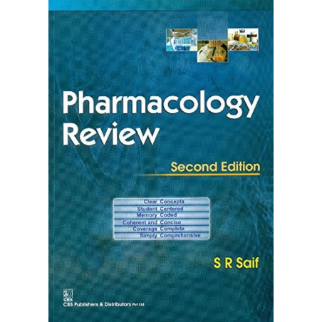 PHARMACOLOGY REVIEW 2ED (PB 2015) book by SAIF S.R.