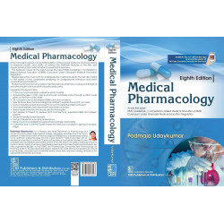Medical Pharmacology 8ed. | As per the latest NMC Guidelines - 2025 | ISBN - 9789349057043 book by Padmaja Udaykumar - Additiona