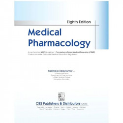 Medical Pharmacology 8ed. | As per the latest NMC Guidelines - 2025 | ISBN - 9789349057043 book by Padmaja Udaykumar - Additiona