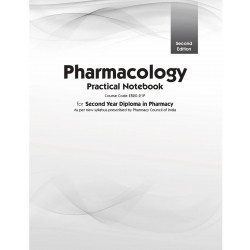 PHARMACOLOGY PRACTICAL NOTEBOOK FOR SECOND YEAR DIPLOMA IN PHARMACY 2ED (PB 2023) book by SHARMA V.D. - Additional Image 4