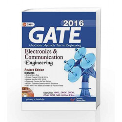 GATE Guide Electronics & Communication Engineering 2016 by GKP Book-9789351444909