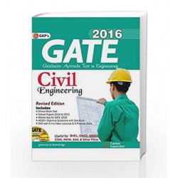 GATE Guide Civil Engineering 2016 by GKP Book-9789351444923
