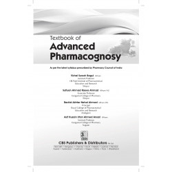 Textbook of Advanced Pharmacognosy for MPharm Students | As per the latest Syllabus Prescribed by Pharmacy Council of India… - A